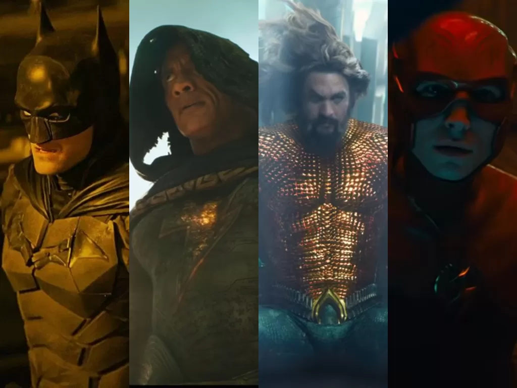 4 film superhero yang ditunggu-tunggu. (Photo/Warner Bros)
