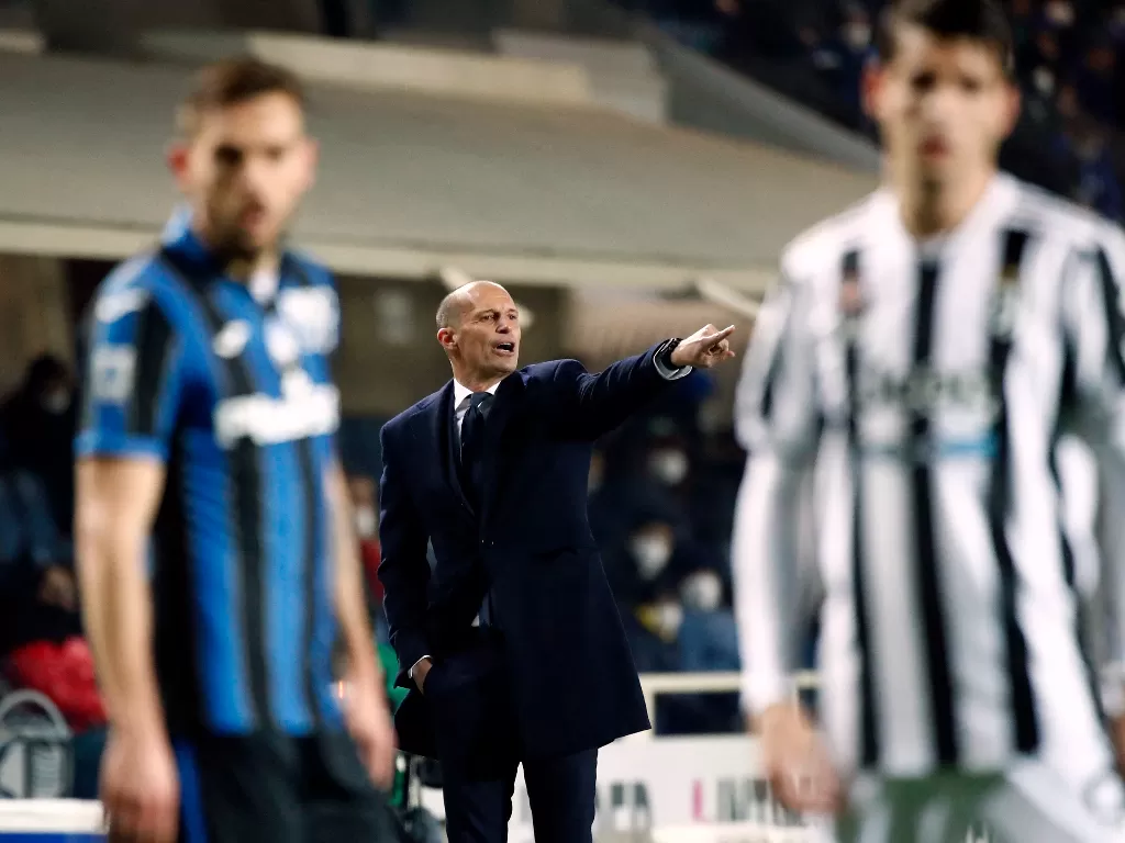 Juventus ditahan imbang Atalanta. (REUTERS/Alessandro Garofalo)