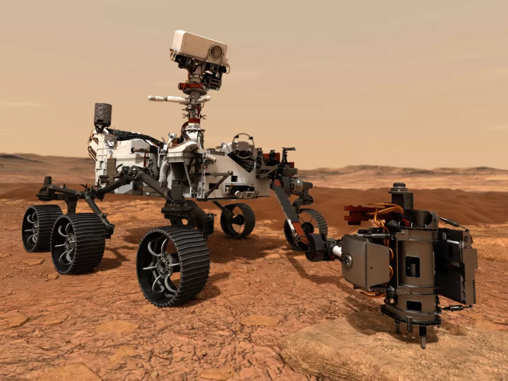 NASA Perseverance Rover sukses menyelesaikan misi 1 tahun di Mars. (Photo/NASA)