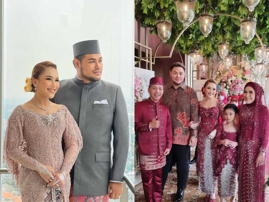 Ivan Gunawan temani Ayu Ting Ting di pernikahan Assyifa Nuaraini. (Instagram/ivan_gunawan)