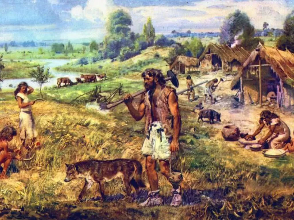 Ilustrasi zaman neolitikum (Libcom)