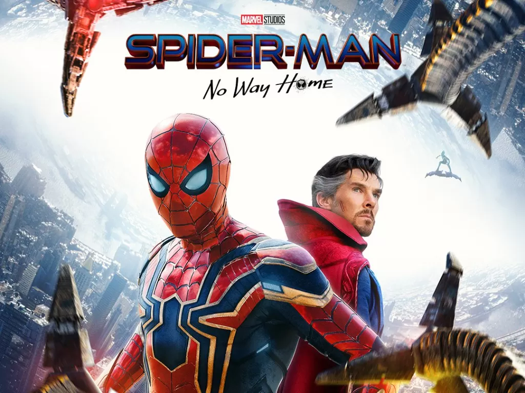 Poster Spider-Man: No Way Home (Istimewa)