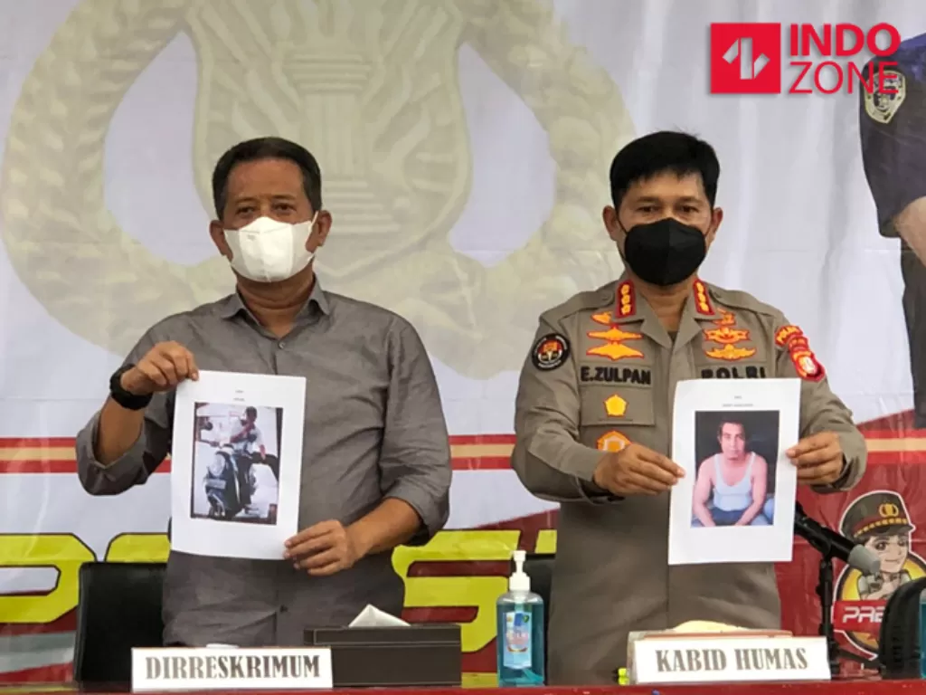 Konferensi pers kasus pengeroyokan Ketua DPP KNPI, Haris Pertama di Polda Metro Jaya, Jakarta. (INDOZONE/Samsudhuha Wildansyah)