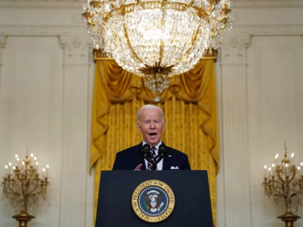 Presiden AS Joe Biden. (REUTERS/Kevin Lamarque)