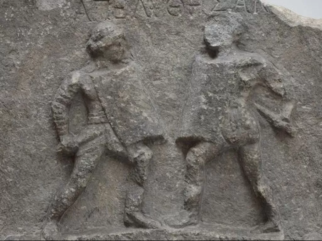 Relief gladiator Romawi Kuno. (Wikimedia)