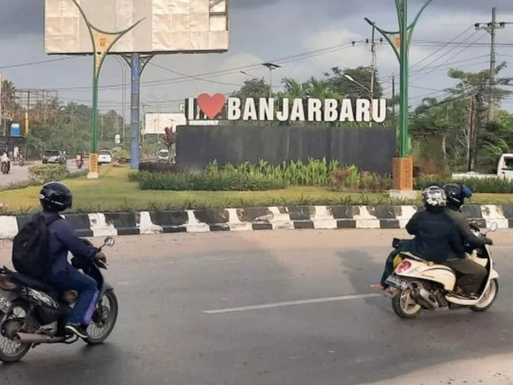 Banjarbaru ditetapkan menjadi ibu kota Kalimantan Selatan. (ANTARA NEWS/Firman)