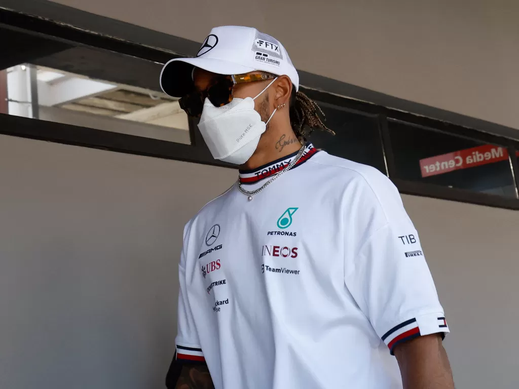 Lewis Hamilton. (REUTERS/Albert Gea)
