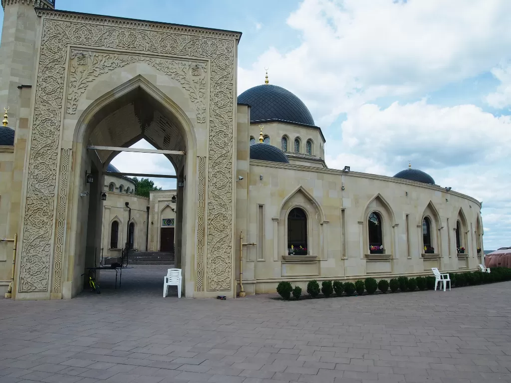 Masjid Ar Rahma di Kiev, Ukraina. (Fabiola Lawalata/IDZ Creators)
