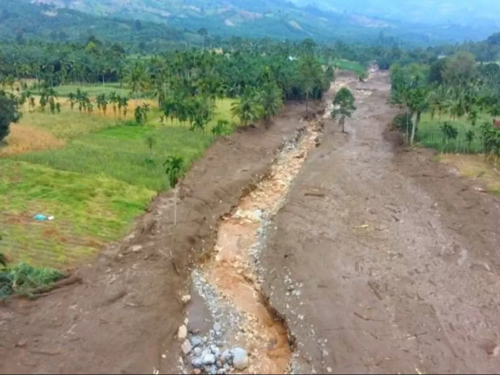 Dampak gempa di Kabupaten Pasaman, Sumatera Barat. (ANTARA NEWS/BNPB)