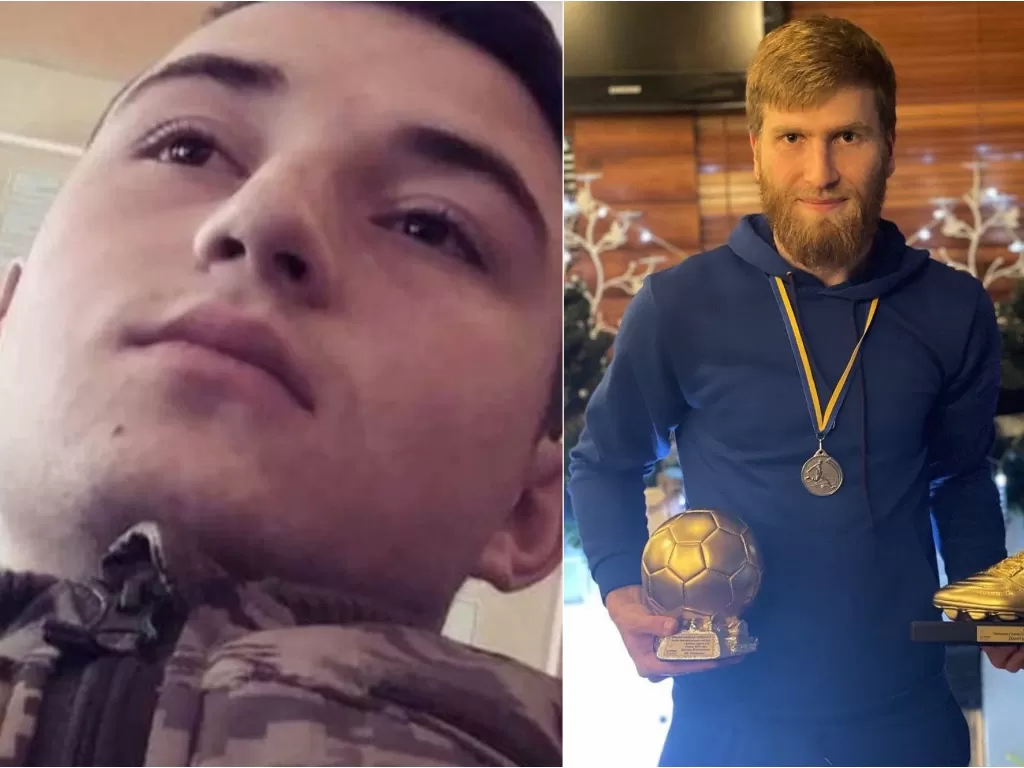 Dua pesepakbola Ukraina yang tewas dalam invasi Rusia. (Twitter/@FIFPRO)