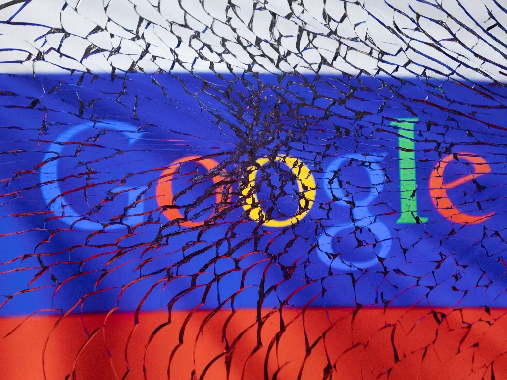 Google berhenti jual iklan di Rusia. (REUTERS/Dado Ruvic)