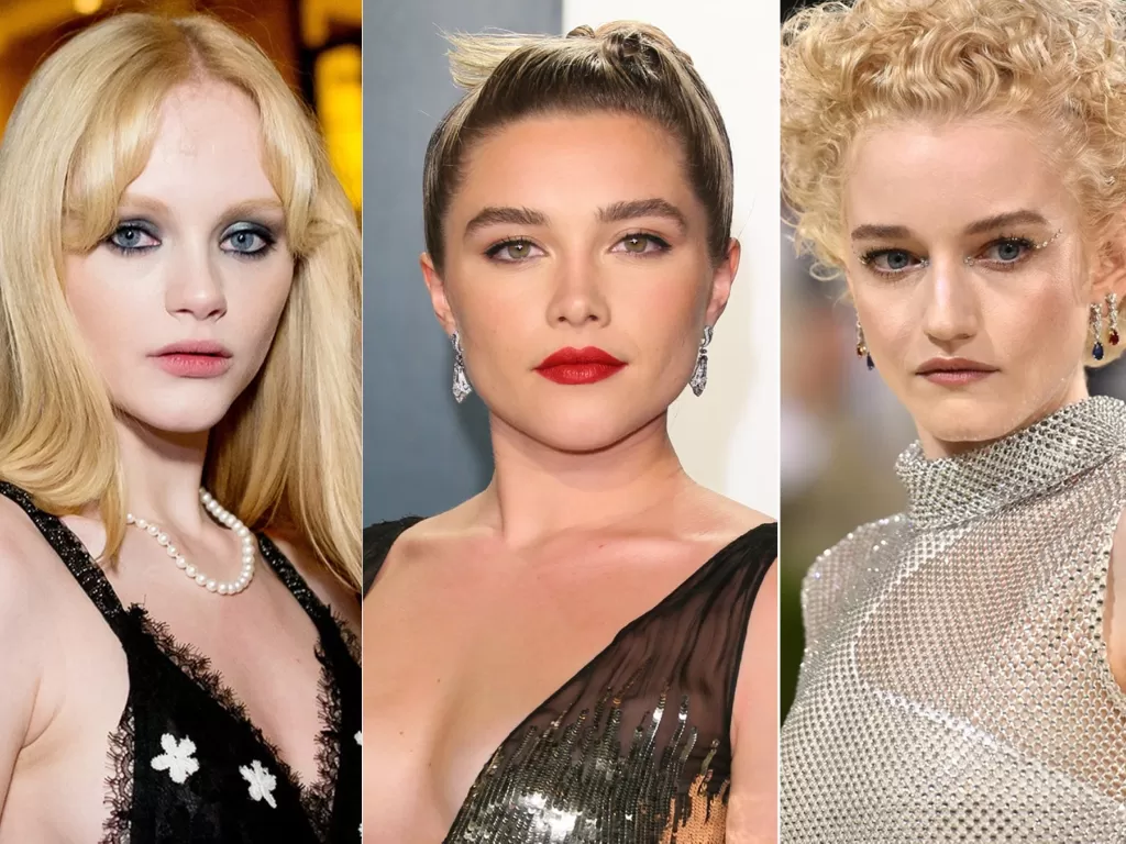 Emma Laird, Florence Pugh dan Julia Garner sedang bersaing casting peran utama untuk film biopik Madonna. (Via New York Post)