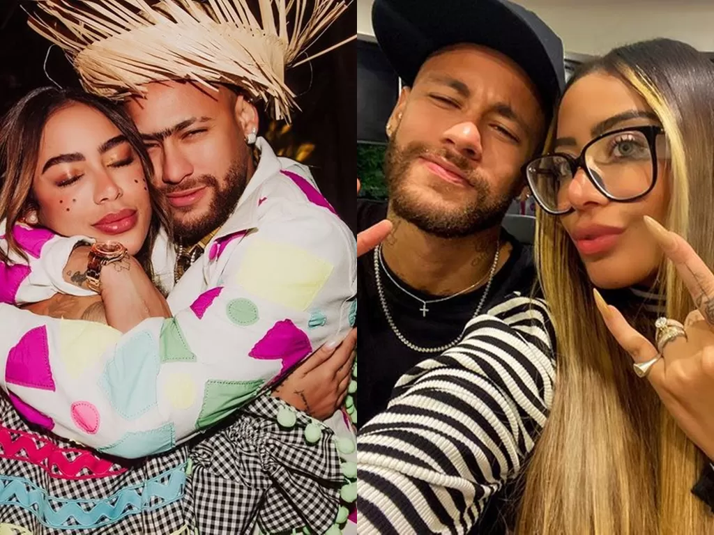 Neymar dan adik perempuannya, Rafaella Santos. (Instagram/@rafaella)