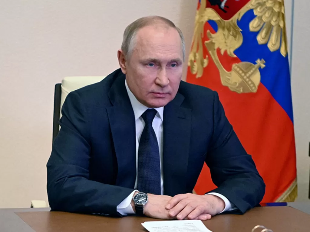 Presiden Rusia Vladimir Putin. (Kremlin via REUTERS) 