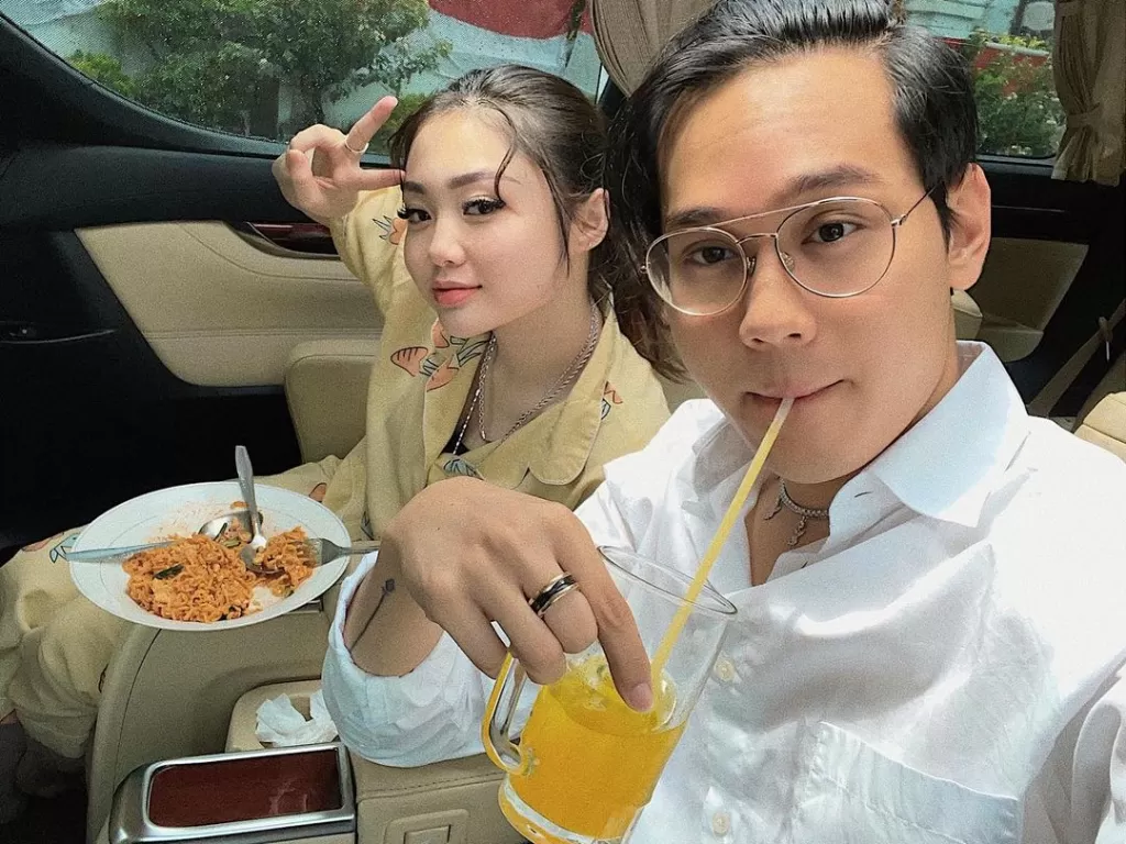 Vanessa Khong dan Indra Kenz. (Instagram/@indrakenz)