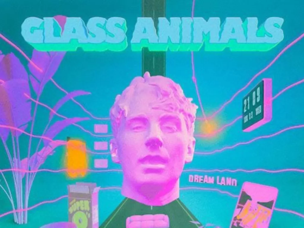 Cover untuk lagu Heat Waves dari Glass Animals (Istimewa)