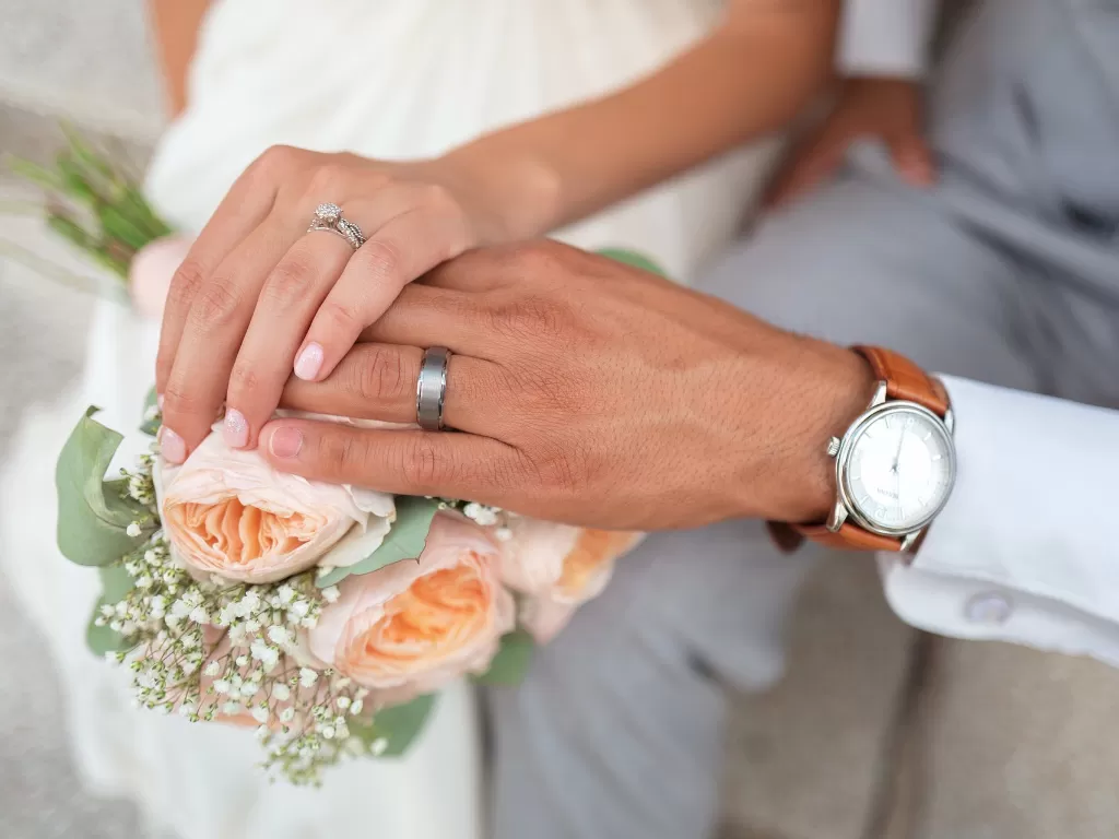 Ilustrasi pasangan menikah. (Pixabay/Pexels)