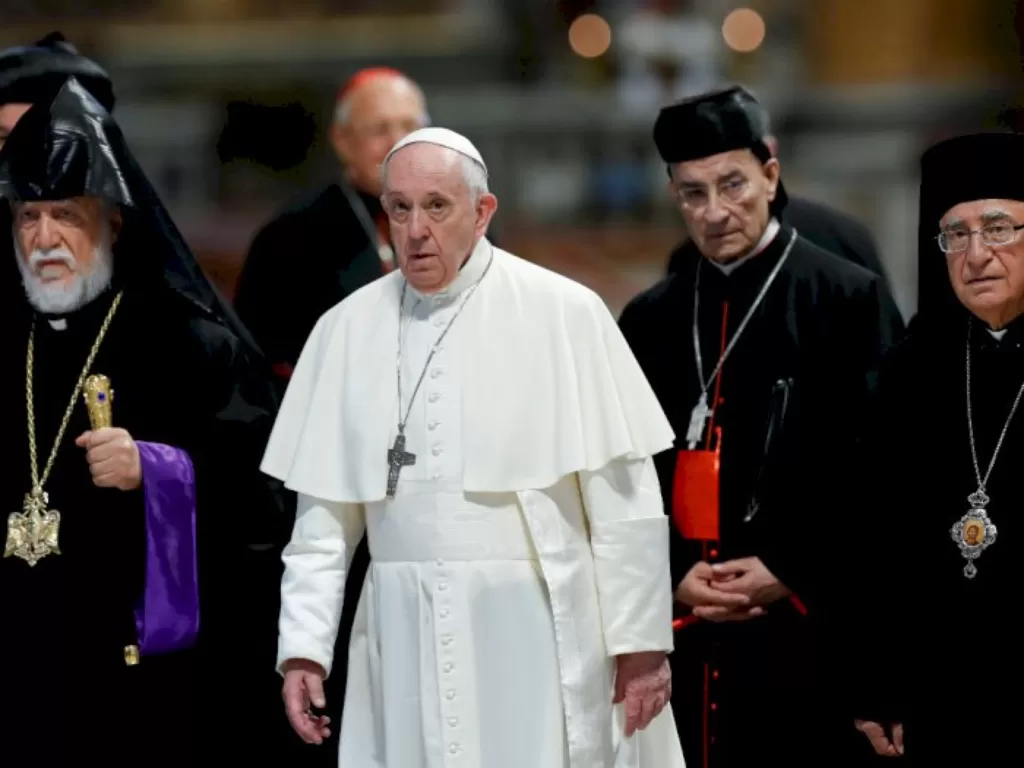 Paus Fransiskus. (REUTERS/Remo Casilli)