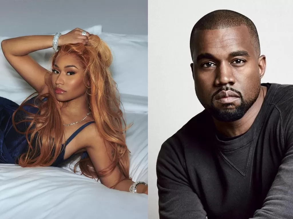 Nicki Minaj dan Kanye West (Istimewa)