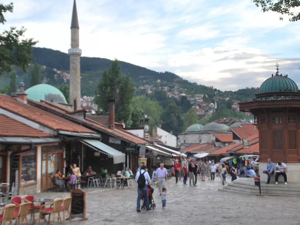 Kota tua Sarajevo yang memesona (Fabiola Lawalata/IDZ Creators)
