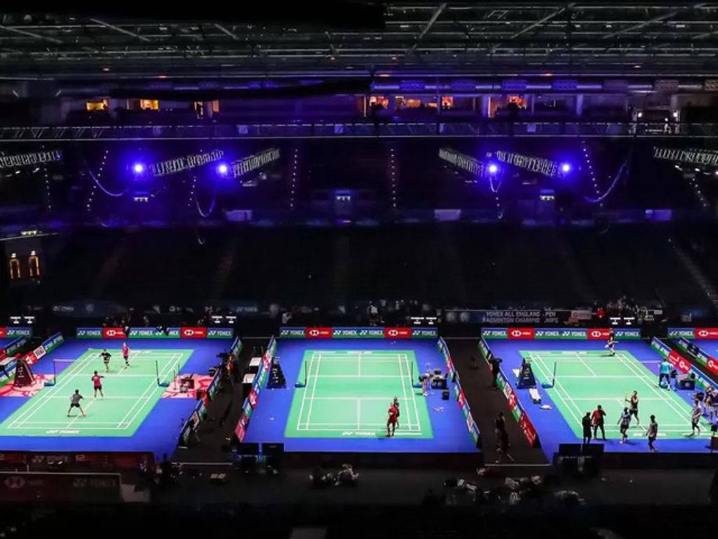 Arena Birmingham, Inggris, venue All England 2022. (Instagram/@allenglandofficial)