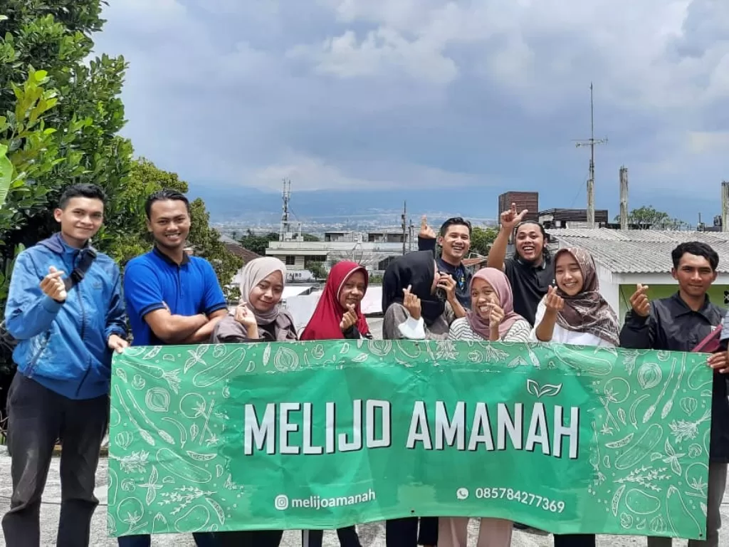 Melijo Amanah, toko sayur online di Batu, Malang Raya. (Bhekti Setyowibowo/IDZ Creators)