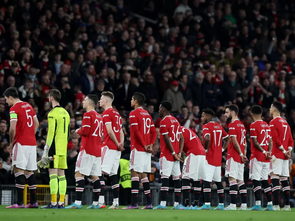 Skuad Manchester United. (REUTERS/Phil Noble)