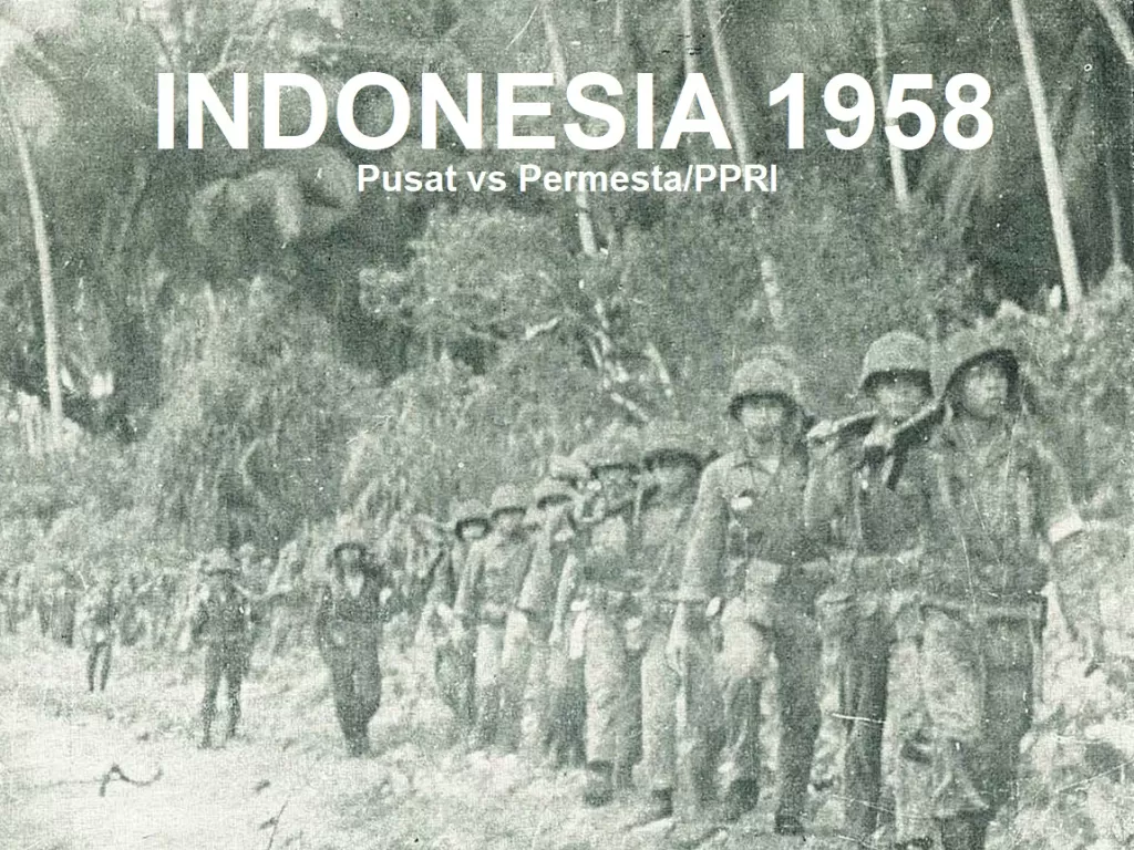 Perang sudara terjadi pada 1958 silam di Indonesia. (Wikipedia).