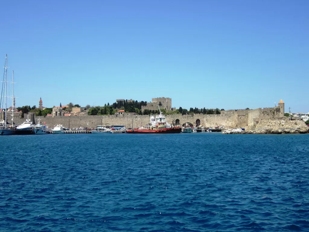 Pulau Rhodes di Yunani. (Elisa Oktaviana/IDZ Creators)