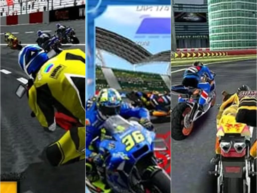Video game MotoGP (playstore)