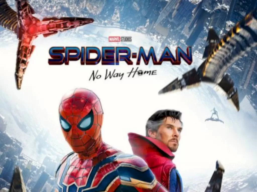 Poster Spider-Man: No Way Home (Istimewa)