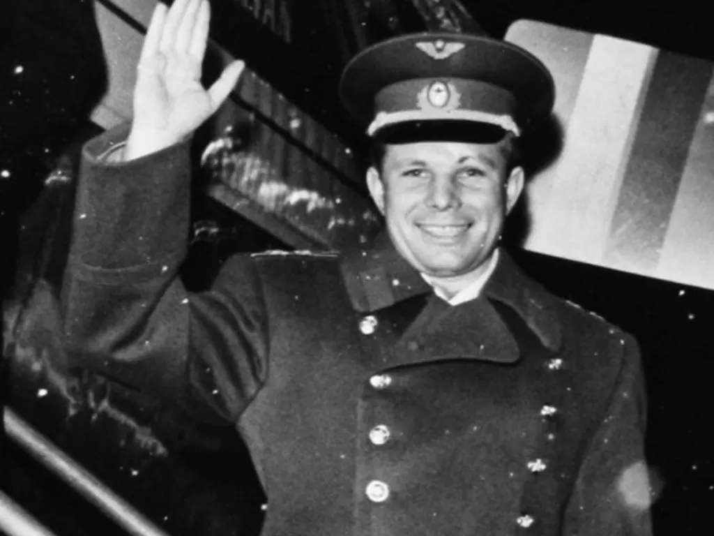 Yuri Gagarin. (SAS Scandinavian Airlines/Wikimedia Commons)