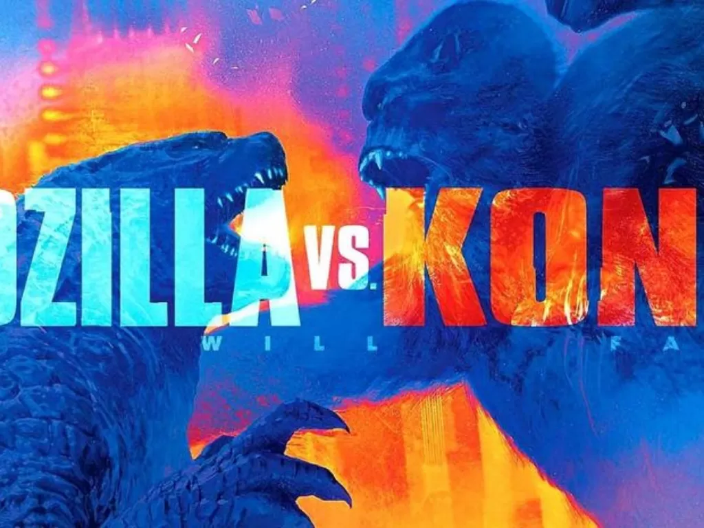 Poster Godzilla vs Kong. (Comicbook)