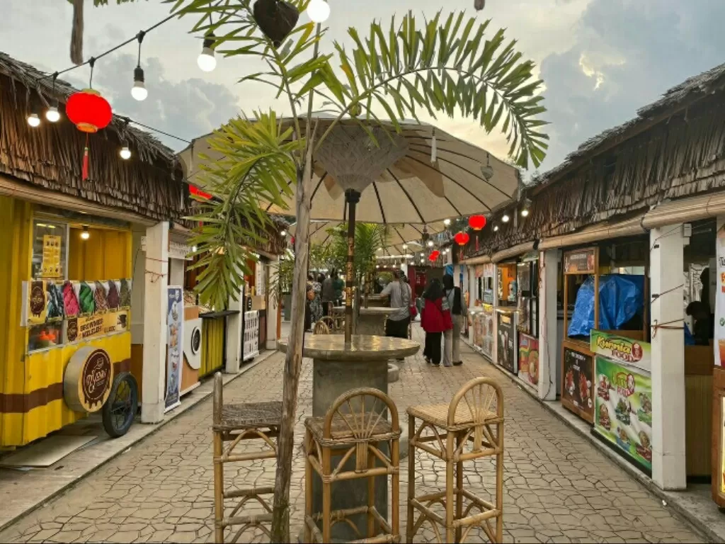 Pekanbaru rasa Bali, tempat nongkrong favorit anak muda (Tri May Shintia/IDZ Creators)