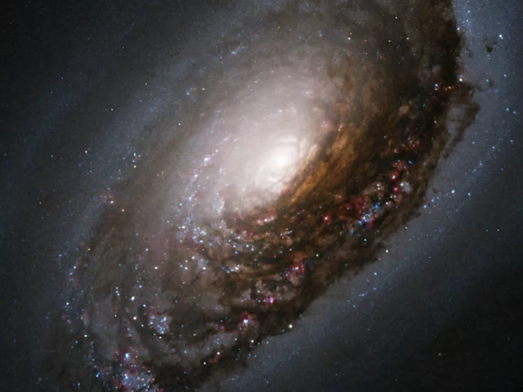 Galaksi Mata Hitam (NASA)