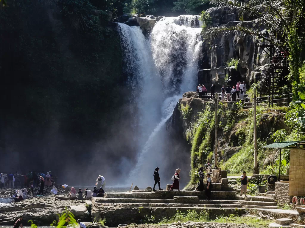 Air Terjun Tegenungan yang memesona di Bali (Rizal Fanany/IDZ Creators)