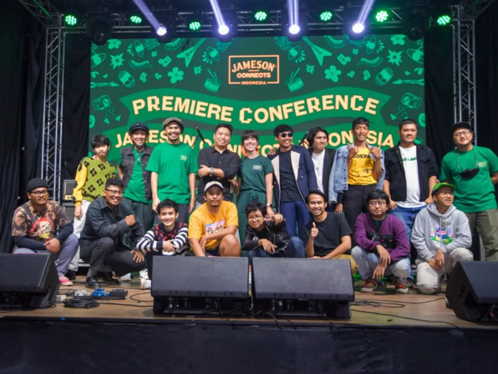 Para musisi dan kurator di acara Jameson Connect Indonesia 2. (Istimewa).