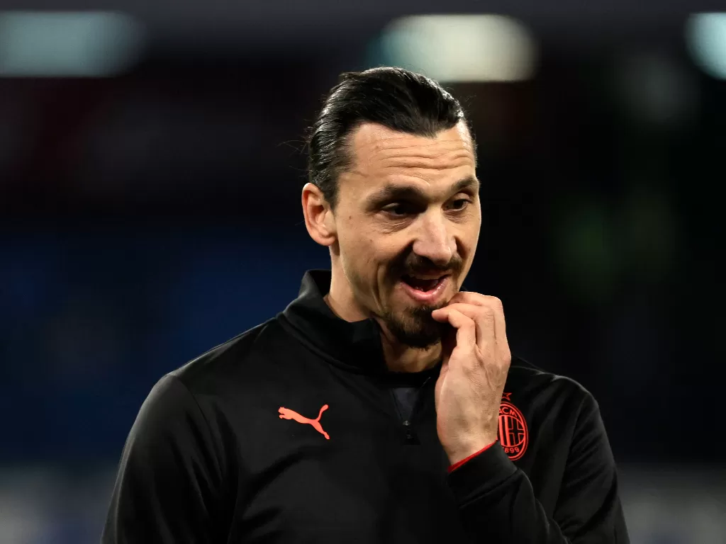 Bomber AC Milan, Zlatan Ibrahimovic. (REUTERS/Ciro De Luca)