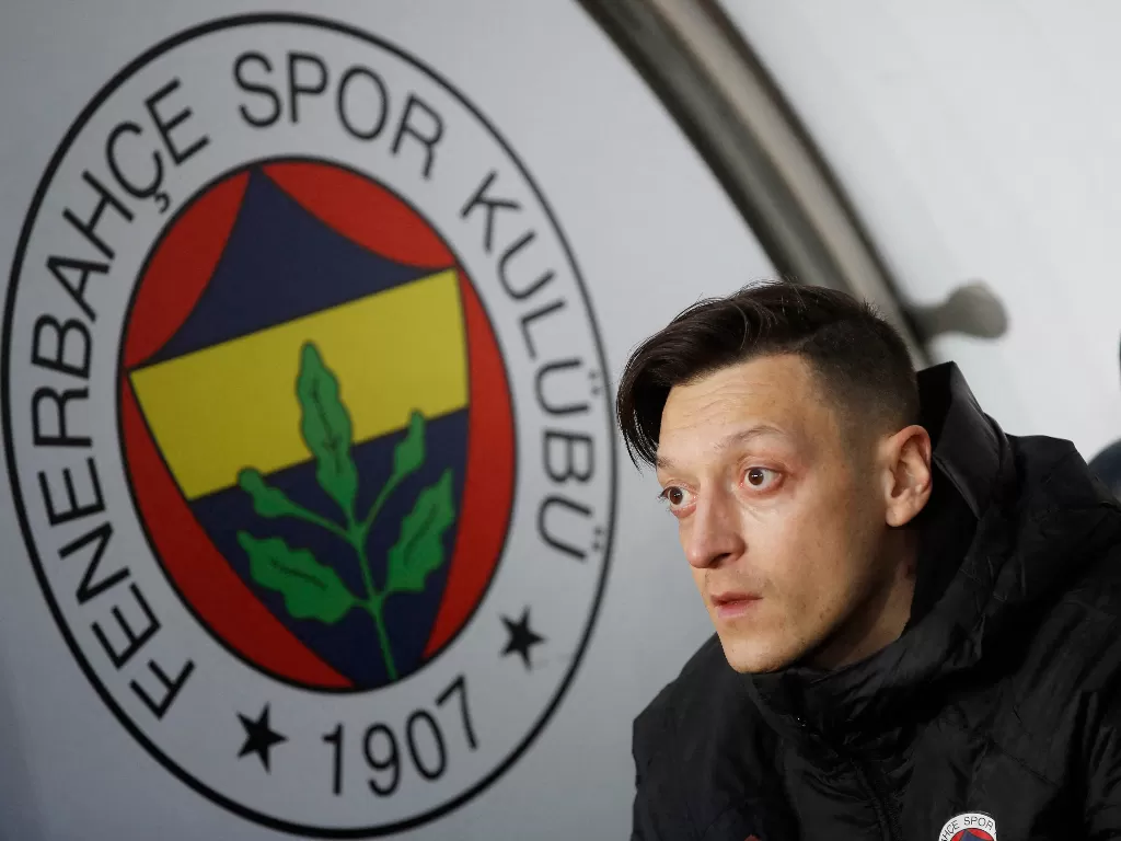 Mesut Ozil Didepak dari skuad Fenerbahce. (REUTERS/Murad Sezer)