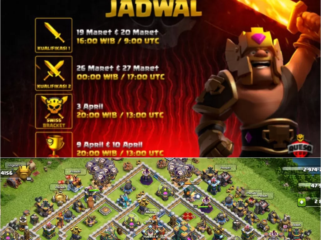 Turnament E sport Clash of Clans (supercell)