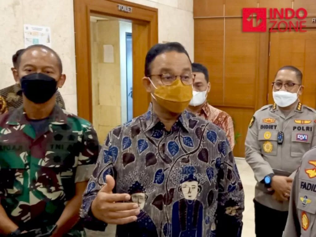 Gubernur DKI Jakarta Anies Baswedan. (INDOZONE/'Sarah Hutagaol)