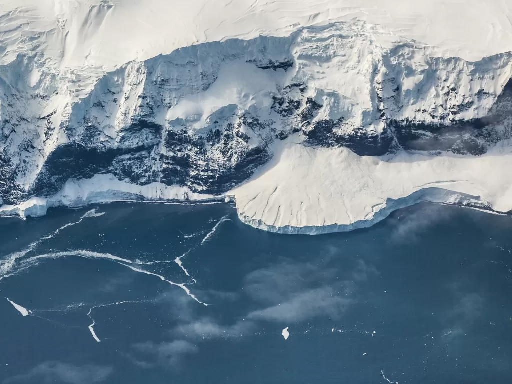 Ilustrasi benua antartika. (Photo/Ilustrasi/Unsplash)