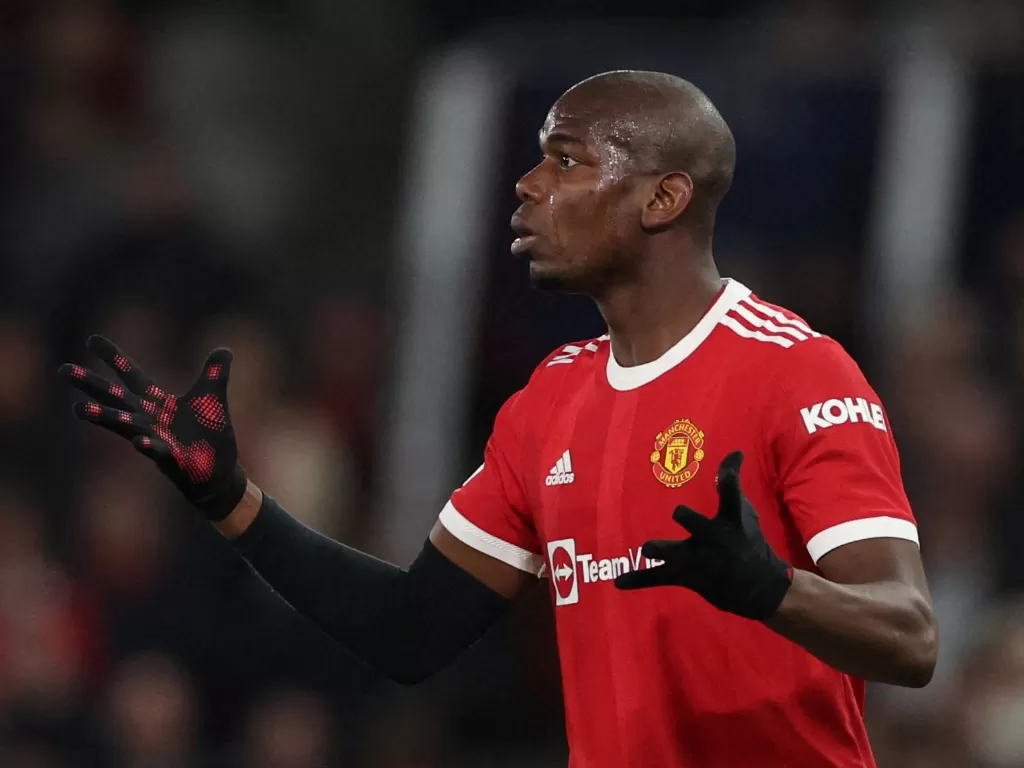 Gelandang Manchester United, Paul Pogba. (REUTERS/Phil Noble)