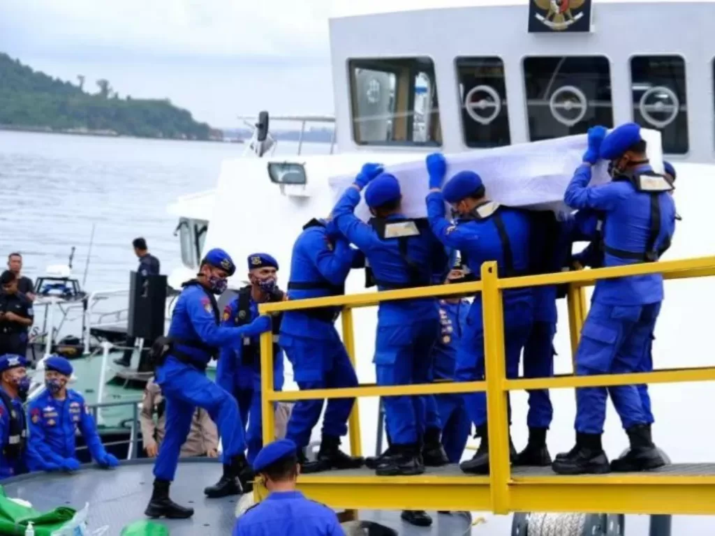 Pemulangan jenazah calon pekerja migran Indonesia yang menjadi korban kapal karam. (ANTARA Foto/Ho-KJRI Johor Bahru)