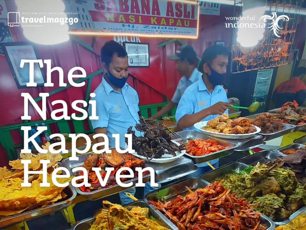 Nasi Kapau Kramat Raya (Instagram/travelmagzgo)