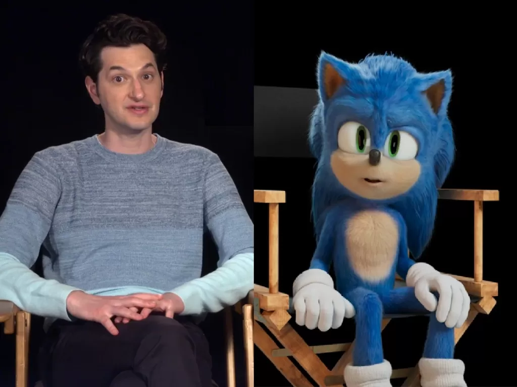 Ben Schwartz yang memerankan Sonic di film 'Sonic and the Hedgehog 2' (INDOZONE).