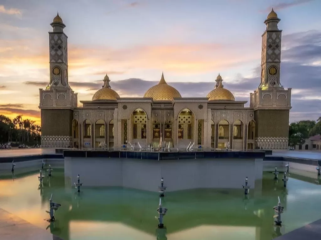 Masjid Raya Jabal Ghafur di Blang Pidie. (Foto/Instagram/acehtourismtravel)