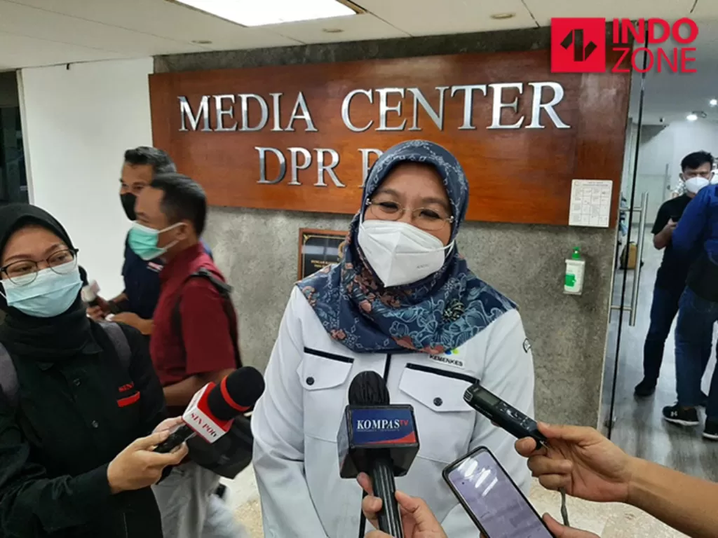 Juru Bicara Vaksinasi Covid-19 Kemenkes, Siti Nadia Tarmizi (INDOZONE/Harits Tryan)