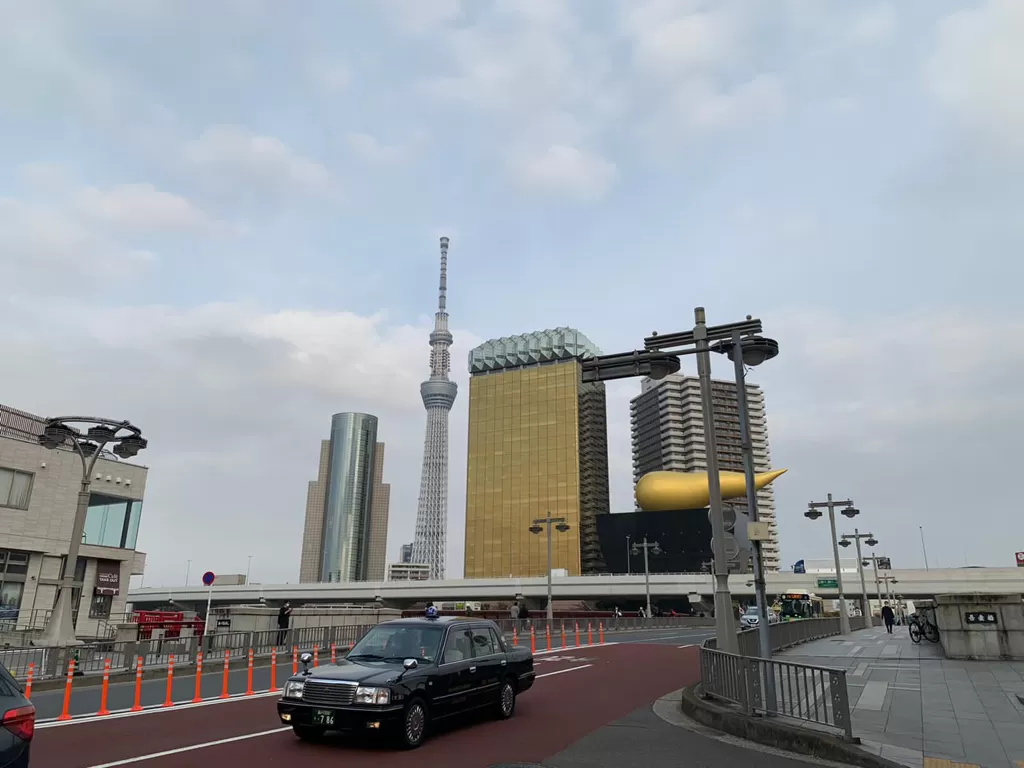 Skytree, salah satu Landmarknya Tokyo, Jepang (Hifni Afiyandri/IDZ Creators)