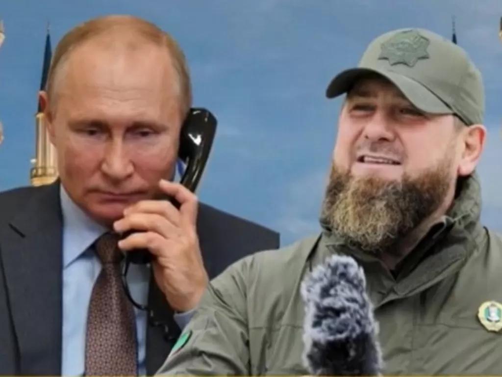 Presiden Rusia Vladimir Putin meminta Presiden Chechnya, Letnan Jenderal Ramzan Kadyrovkarena puasa Ramadhan. (Tiktok).